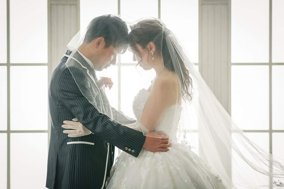 【4月5月限定】新婦洋装1着＋新郎洋装１着